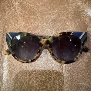 New- no tags - Salvatore Ferragamo Tortoiseshell Cat-Eye Sunglasses